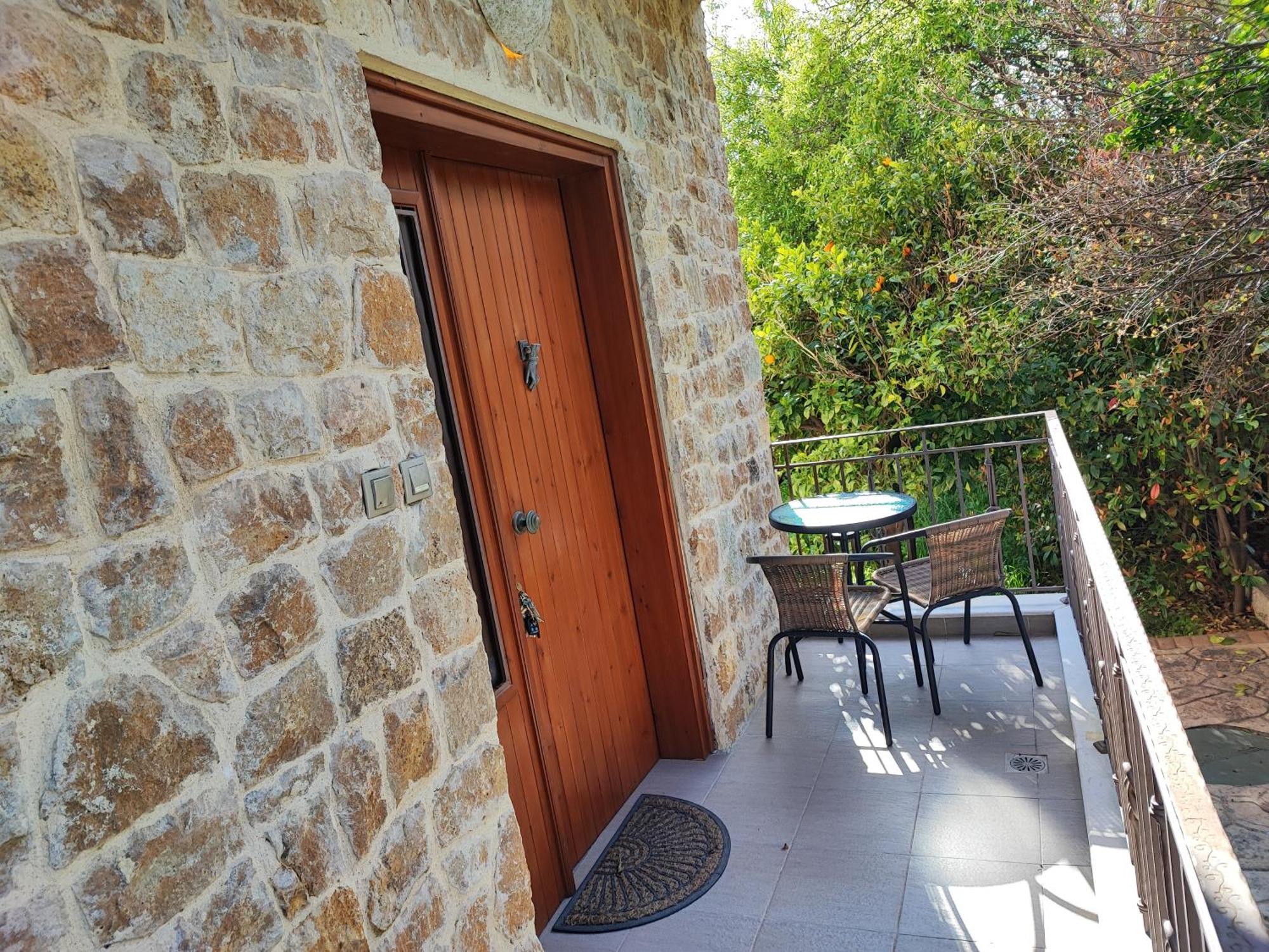 Stone House With Seaview Nea Poteidaia Exterior foto
