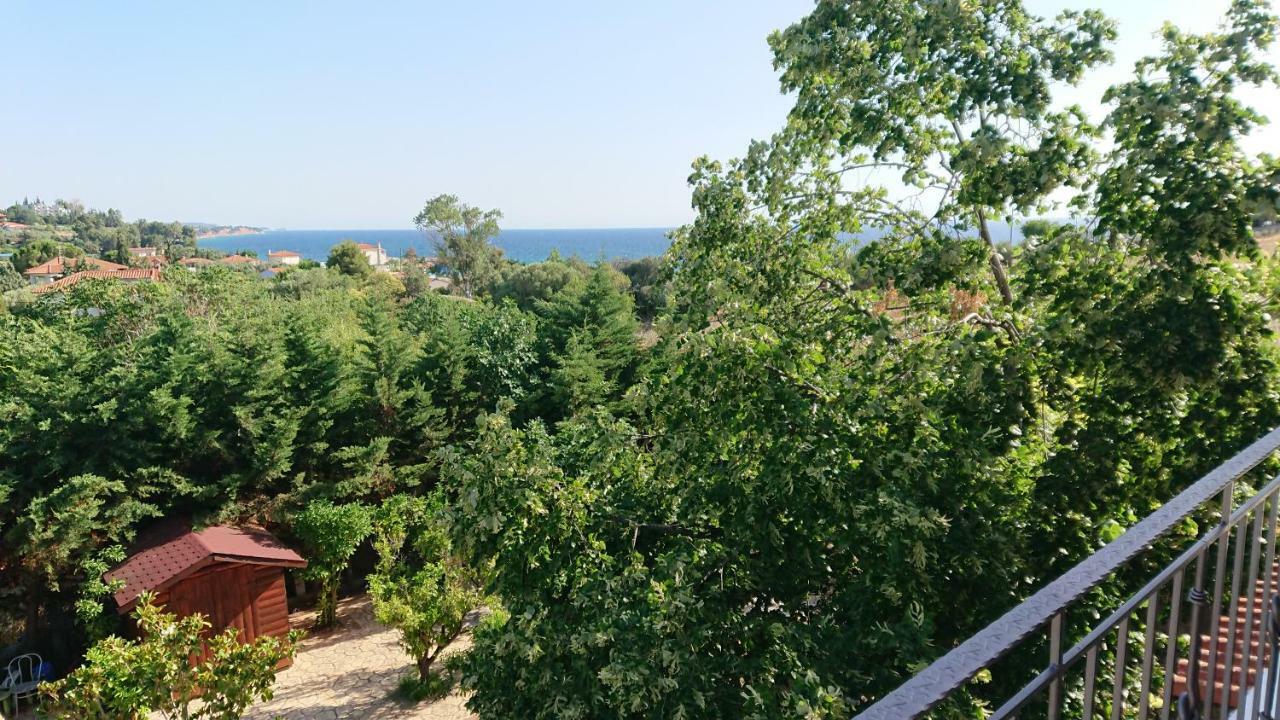 Stone House With Seaview Nea Poteidaia Exterior foto