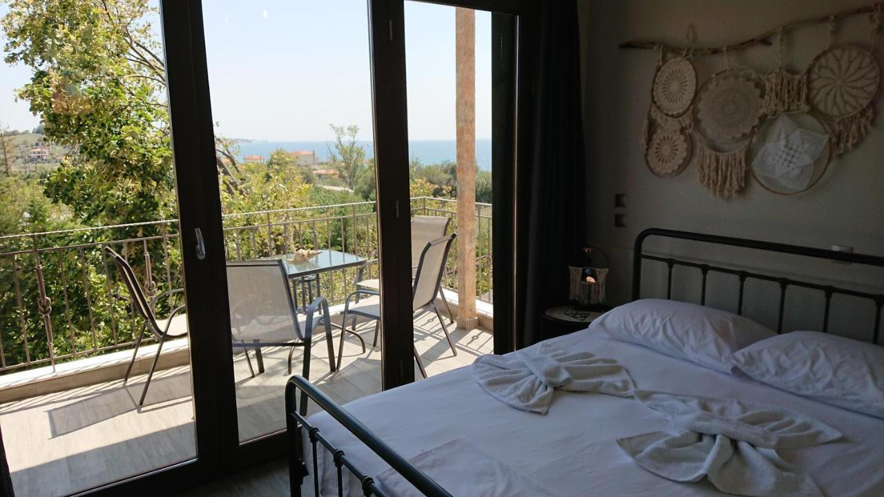 Stone House With Seaview Nea Poteidaia Exterior foto